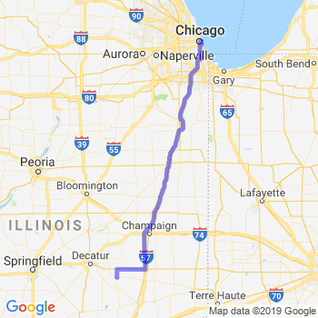 Travel from Lovington to Chicago Loop Limousine service to Chicago Loop
