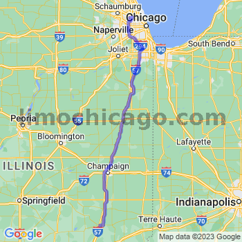 Travel from Mattoon to O'Hare airport Limousine service to O'Hare airport (ORD)