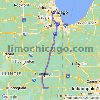 Travel from Murdock to O'Hare airport Limousine service to O'Hare airport (ORD)