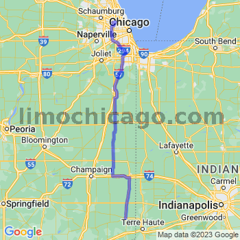 Travel from Paris to O'Hare airport Limousine service to O'Hare airport (ORD)