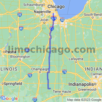 Travel from Redmon to Midway airport Limousine service to Midway airport (MDW)