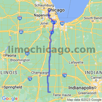 Travel from Redmon to O'Hare airport Limousine service to O'Hare airport (ORD)
