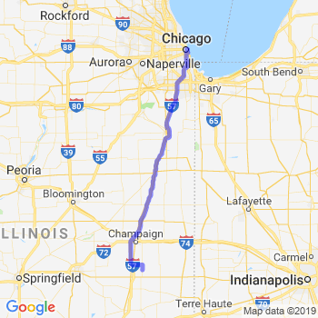 Travel from Villa Grove to Chicago Loop Limousine service to Chicago Loop