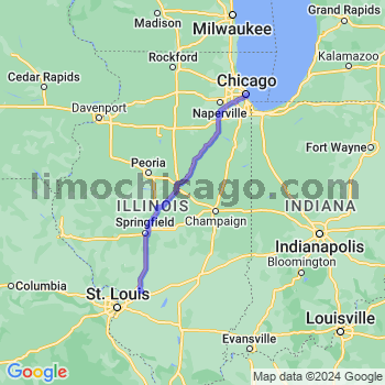 Limousine service to Chicago Loop