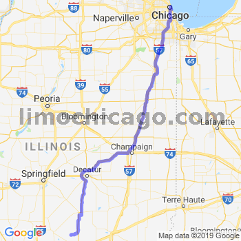 Travel from Bingham to Chicago Loop Limousine service to Chicago Loop
