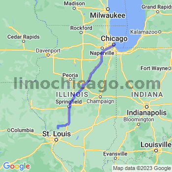 Limousine service to Chicago Loop