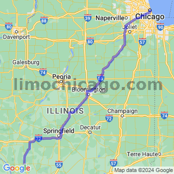 Travel from Carrollton to Chicago Loop Limousine service to Chicago Loop