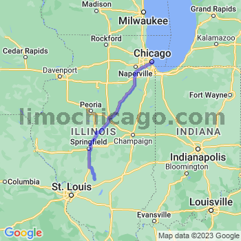 Limousine service to Chicago Loop