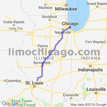 Travel from Dorsey to Chicago Loop Limousine service to Chicago Loop