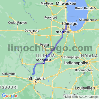 Travel from Fieldon to O'Hare airport Limousine service to O'Hare airport (ORD)