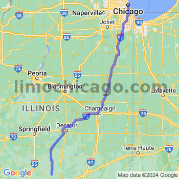 Limousine service to Chicago Loop