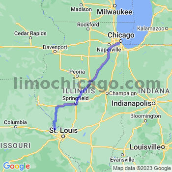Travel from Golden Eagle to Midway airport Limousine service to Midway airport (MDW)