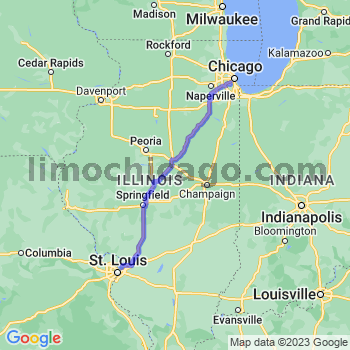 Travel from Granite City to Midway airport Limousine service to Midway airport (MDW)