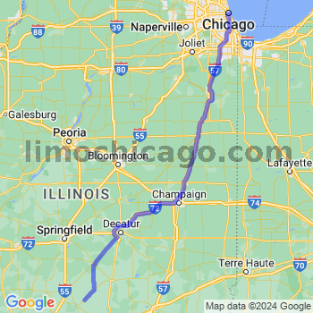 Travel from Irving to Chicago Loop Limousine service to Chicago Loop