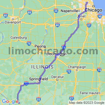 Travel from Kane to O'Hare airport Limousine service to O'Hare airport (ORD)