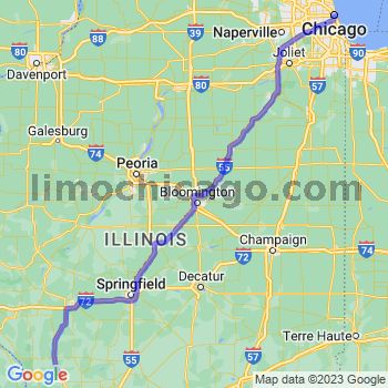 Travel from Kane to Chicago Loop Limousine service to Chicago Loop