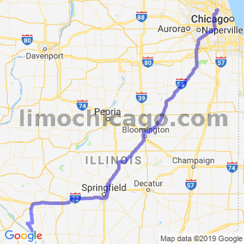 Travel from Mozier to Midway airport Limousine service to Midway airport (MDW)