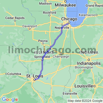 Travel from National Stock Yards to Midway airport Limousine service to Midway airport (MDW)