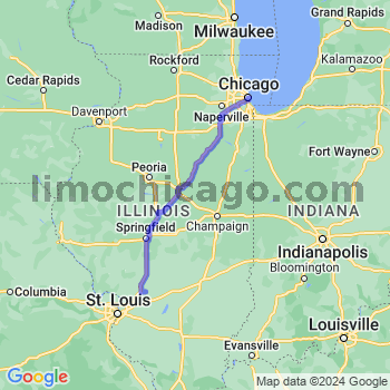 Travel from New Douglas to Chicago Loop Limousine service to Chicago Loop