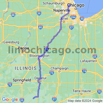 Travel from Ohlman to O'Hare airport Limousine service to O'Hare airport (ORD)