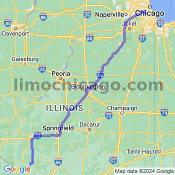 Travel from Rockbridge to Midway airport Limousine service to Midway airport (MDW)