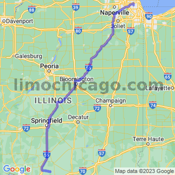 Travel from Sorento to Midway airport Limousine service to Midway airport (MDW)