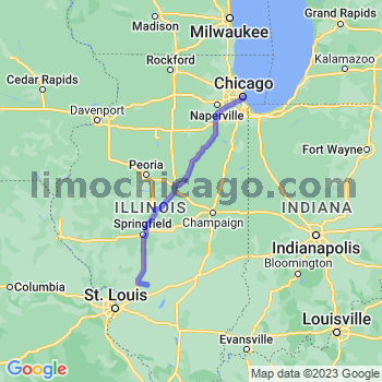 Travel from Sorento to Chicago Loop Limousine service to Chicago Loop