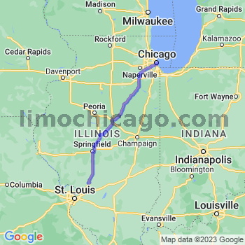 Limousine service to Chicago Loop