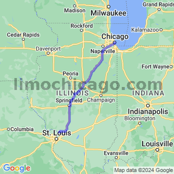 Travel from Wood River to Chicago Loop Limousine service to Chicago Loop