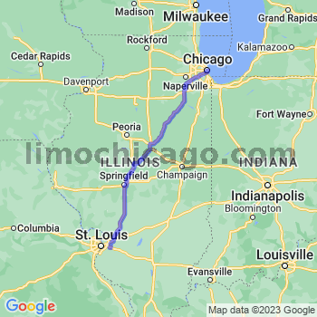 Travel from Fairview Heights to Chicago Loop Limousine service to Chicago Loop