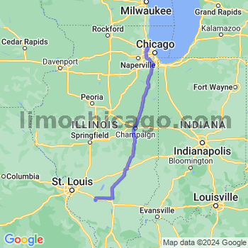 Travel from Addieville to O'Hare airport Limousine service to O'Hare airport (ORD)