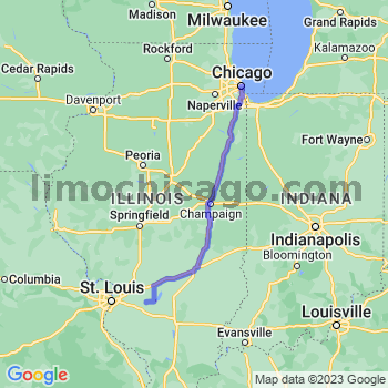 Travel from Breese to Chicago Loop Limousine service to Chicago Loop