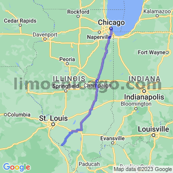 Travel from Chester to Chicago Loop Limousine service to Chicago Loop