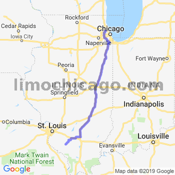Travel from Coulterville to O'Hare airport Limousine service to O'Hare airport (ORD)