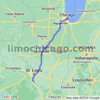 Travel from Fults to Chicago Loop Limousine service to Chicago Loop