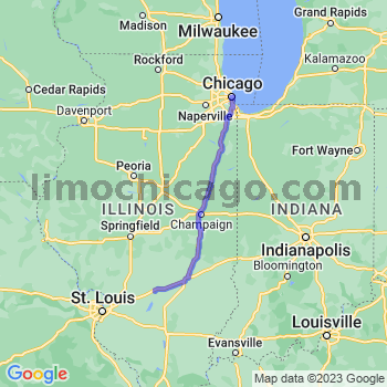 Travel from Hagarstown to Chicago Loop Limousine service to Chicago Loop