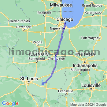 Travel from Hoffman to Chicago Loop Limousine service to Chicago Loop