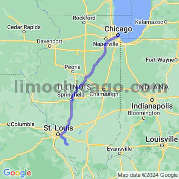 Travel from Lenzburg to Chicago Loop Limousine service to Chicago Loop