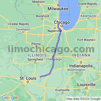 Travel from Mulberry Grove to O'Hare airport Limousine service to O'Hare airport (ORD)