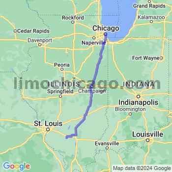 Limousine service to Chicago Loop