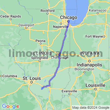 Limousine service to Chicago Loop