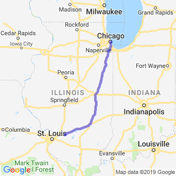 Travel from Pierron to Chicago Loop Limousine service to Chicago Loop