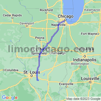 Travel from Saint Libory to Midway airport Limousine service to Midway airport (MDW)