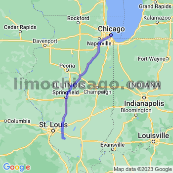 Travel from Saint Libory to Chicago Loop Limousine service to Chicago Loop