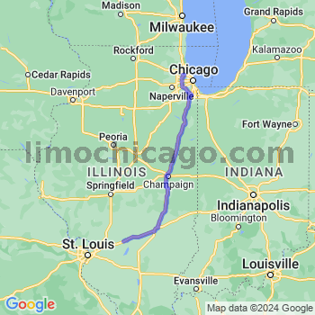 Travel from Smithboro to O'Hare airport Limousine service to O'Hare airport (ORD)