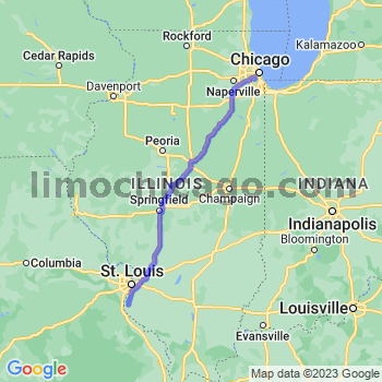 Travel from Valmeyer to Midway airport Limousine service to Midway airport (MDW)