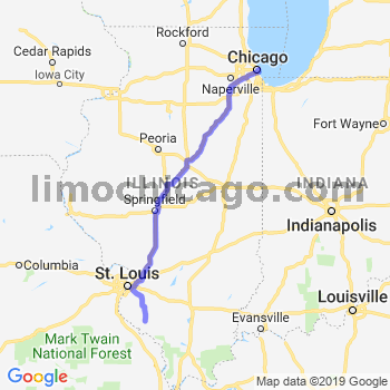 Travel from Walsh to Chicago Loop Limousine service to Chicago Loop