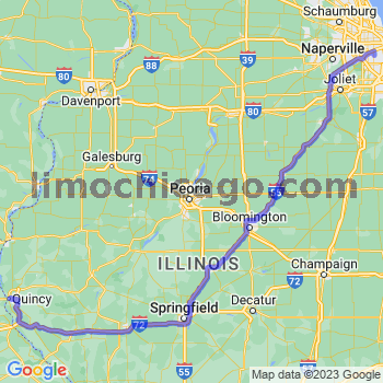 Travel from Quincy to Midway airport Limousine service to Midway airport (MDW)