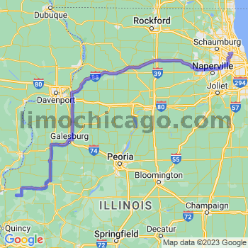 Limousine service to O'Hare airport (ORD)