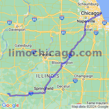 Travel from Baylis to Chicago Loop Limousine service to Chicago Loop